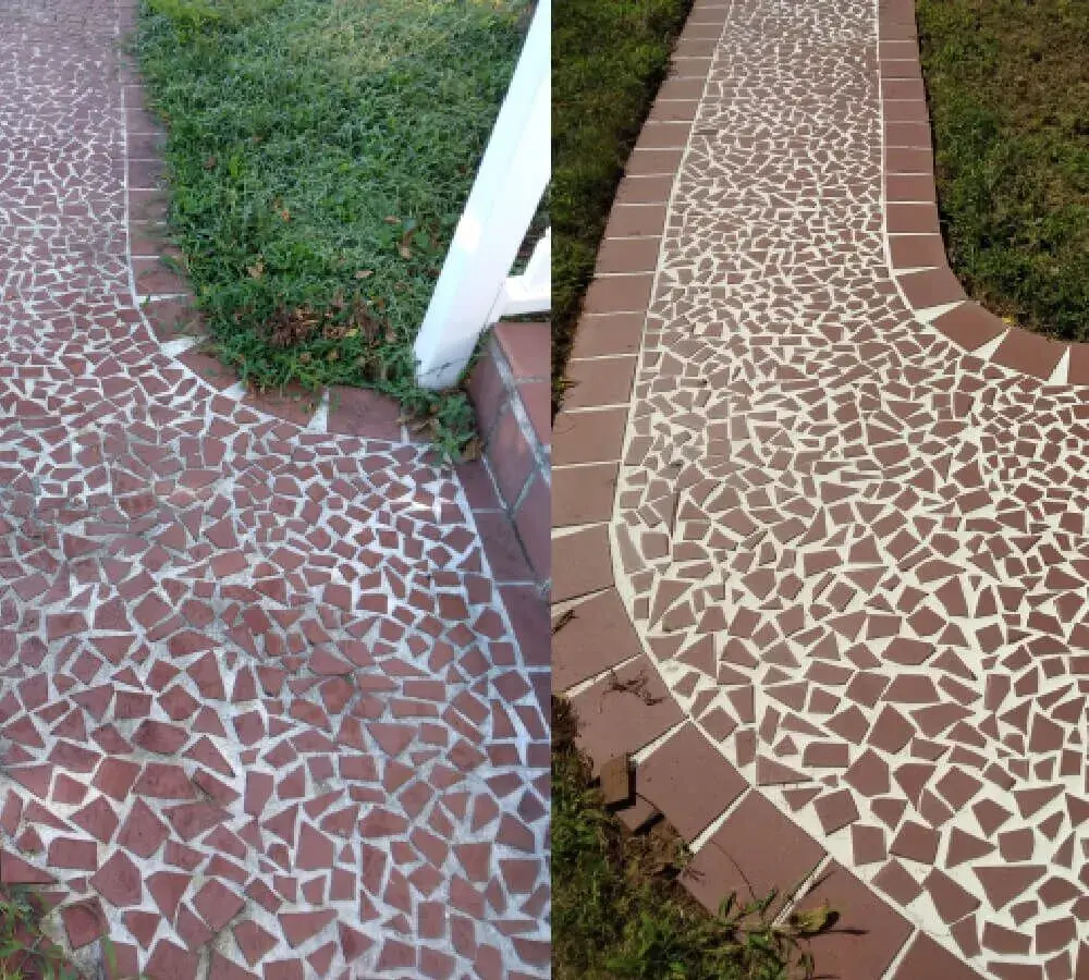 Showcase of our recent work with stone walkways